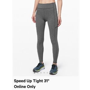 Lululuemon Speed Up Leggings